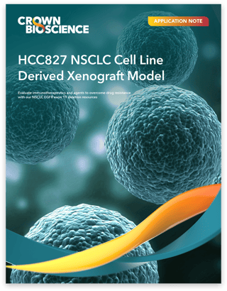 CrownBio Application Note: HCC827 NSCLC Cell Line Derived Xenograft Model