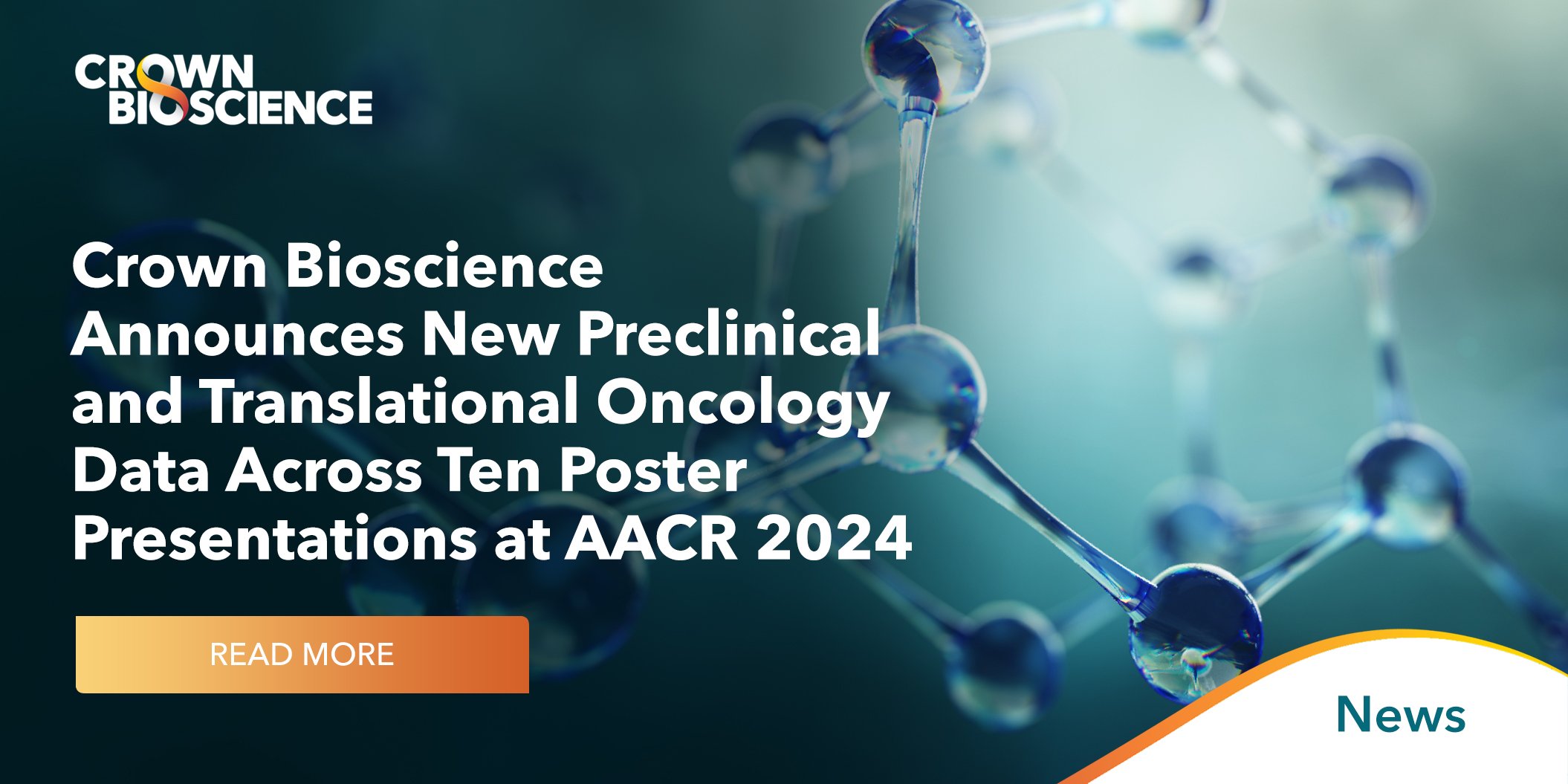 Crown Bioscience Announces New Preclinical and Translational Oncology Data Across Ten Poster Presentations at AACR 2024