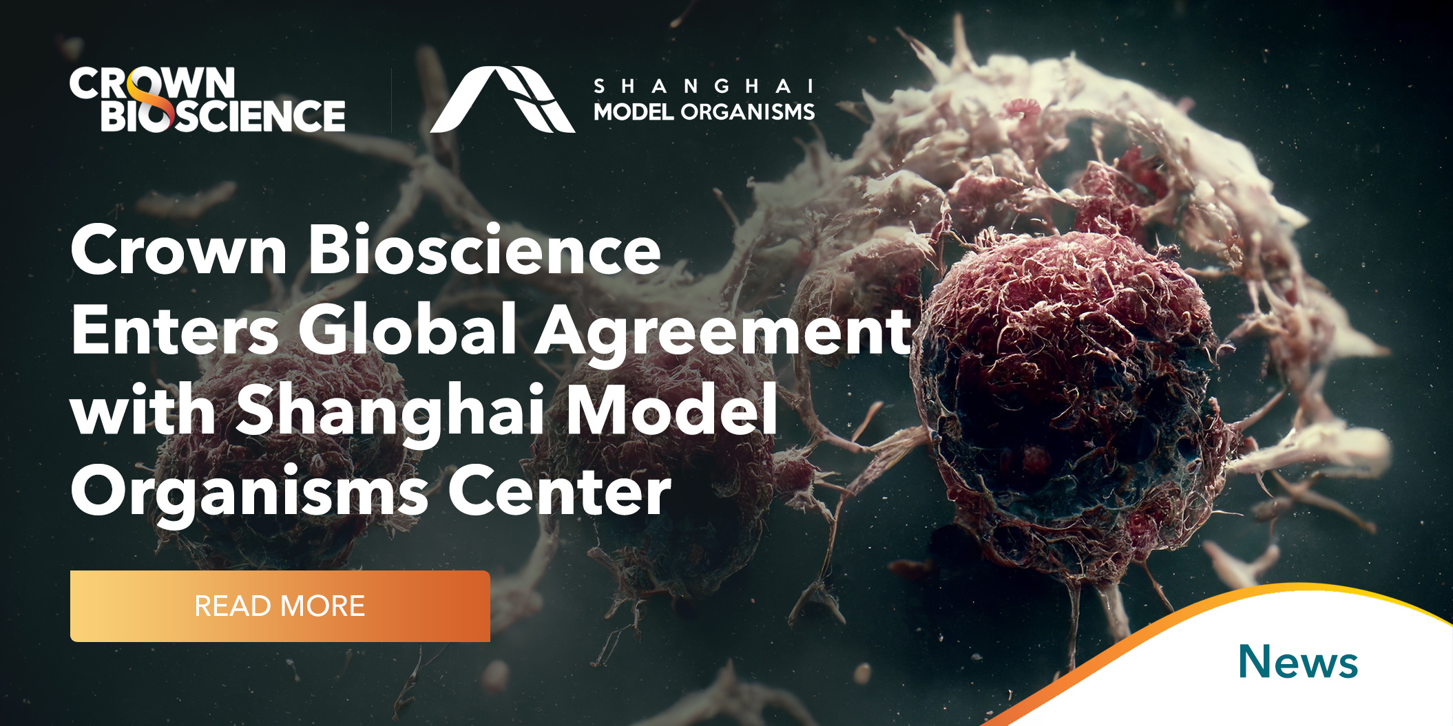 Crown Bioscience Enters Global Agreement with Shanghai Model Organisms Center