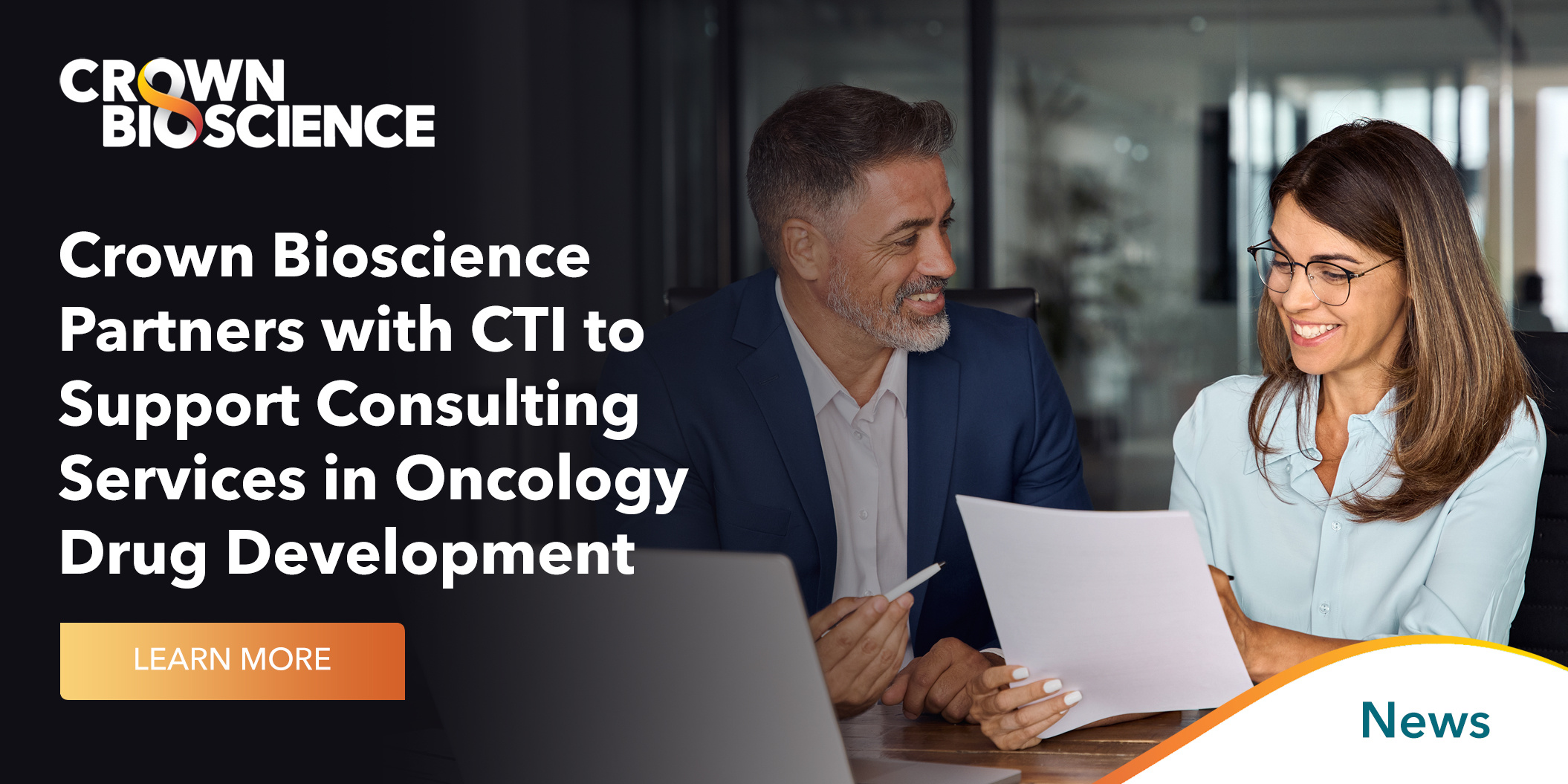 Crown Bioscience Partners with CTI to Support Consulting Services in Oncology Drug Development