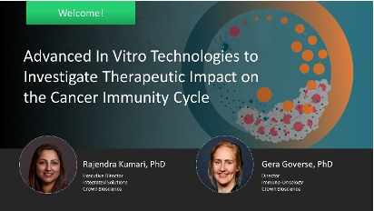 Advanced In Vitro Technologies to Investigate Therapeutic Impact on the Cancer Immunity Cycle
