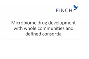 Microbiome Drug Development with Whole Communities and Defined Consortia