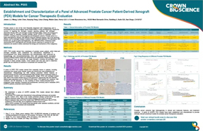 ENA21 Poster 005: Establishment and Characterization of a Panel of Advanced...