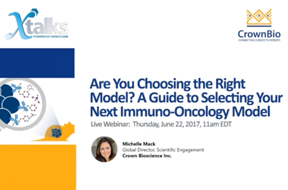 Are You Choosing the Right Model? A Guide to Selecting Your Next Immuno-Oncology Model