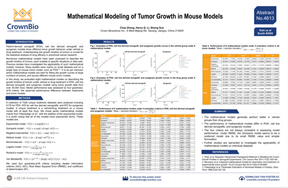 AACR19 Poster 4613: Evaluating Mathematical Models of Tumor Growth Kinetics