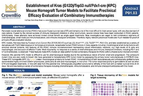 P01.03: KPC Homograft Models for PDAC Combination Immunotherapy Development