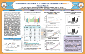 Validation of Anti-Human PD-1 and PD-L1 Antibodies in MiXeno™ Mouse Models